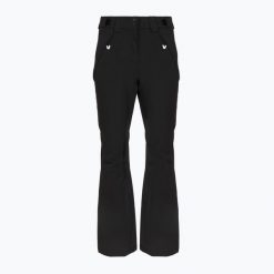 Spodnie narciarskie damskie EA7 Emporio Armani Ski Cortina Toray. Czarne spodnie sportowe damskie EA7 Emporio Armani, na zimę, m, bez wzorów, z elastanu, z podwyższonym stanem, narciarskie, Dermizax. Za 1,259.00 zł.