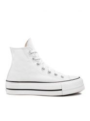 Converse Trampki Chuck Taylor All Star Lft Hi 560846C Biały. Białe trampki damskie Converse, bez wzorów, z materiału, bez zapięcia. Za 269.99 zł.