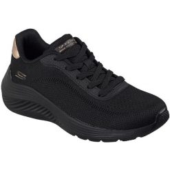 Buty sportowe damskie Skechers Bobs Squad Waves current Look. Czarne obuwie sportowe damskie Skechers, na fitness i siłownię. Za 390.00 zł.