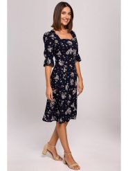 Stylove Sukienka w kolorze granatowym rozmiar: M. Niebieskie sukienki damskie Stylove, bez wzorów, bez ramiączek. Za 237.73 zł.