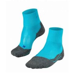 Skarpetki damskie Falke TK2 Short Cool. Szare skarpetki damskie Falke, bez wzorów, z elastanu. Za 151.00 zł.
