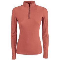 Damska koszulka do jazdy konnej Harry's Horse Classy Miran. Brązowe koszulki damskie HARRYS HORSE, s, bez wzorów, bez kołnierzyka, bez ramiączek. Za 281.00 zł.