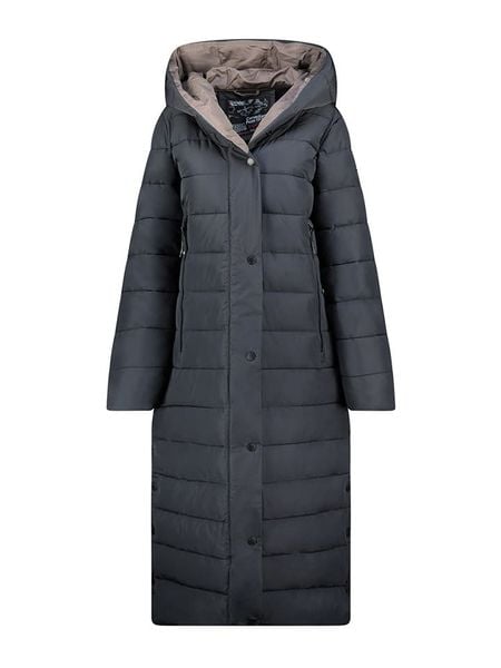 Canadian Peak Płaszcz pikowany "Constanceak" w kolorze granatowym rozmiar: XL. Niebieskie płaszcze damskie Canadian Peak, xl, bez wzorów, bez kaptura. Za 312.58 zł.