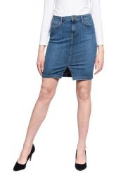 SPÓDNICA JEANSOWA LEE SKIRT USED FOAM L38GMHQD 112108185. Spódnice damskie Lee, l, bez wzorów, z jeansu. Za 169.99 zł.