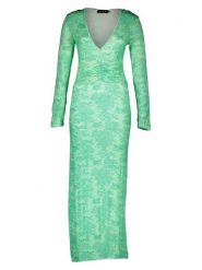 Miss goodlife Sukienka "Green Jungle" w kolorze zielonym rozmiar: XS. Zielone sukienki damskie miss goodlife, bez wzorów, z bawełny, bez ramiączek. Za 180.91 zł.