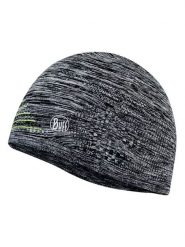Buff Czapka w kolorze szaro-czarnym rozmiar: onesize. Szare czapki damskie Buff, bez wzorów, z materiału. Za 88.23 zł.