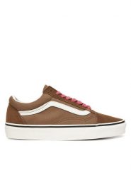 Vans Tenisówki Old Skool VN000D6WRPK1 Brązowy. Brązowe trampki damskie Vans, bez wzorów, ze skóry, bez zapięcia. Za 299.99 zł.
