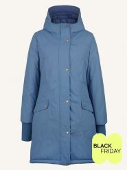 Finside Dwustronna kurtka zimowa "Sipuli" w kolorze błękitno-granatowym rozmiar: 38. Niebieskie kurtki damskie finside, na zimę, s, bez wzorów, z puchu, bez kaptura. Za 712.99 zł.