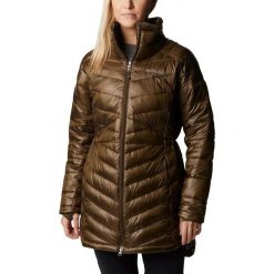 Kurtka zimowa damska Columbia Joy Peak Novelty. Zielone kurtki damskie Columbia, na zimę, m, bez wzorów, bez kaptura. Za 899.00 zł.