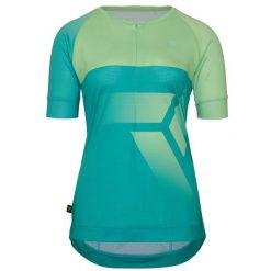 Koszulka rowerowa (z krótkim rękawem) damska SILVINI Women Jersey STABINA. Zielone koszulki damskie Silvini, bez wzorów, z jersey, bez kołnierzyka, bez ramiączek. Za 249.99 zł.