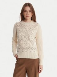 Artigli Sweter ACMA002802 Écru Regular Fit. Swetry klasyczne damskie Artigli, s, z wiskozy, bez kołnierzyka. Za 289.99 zł.