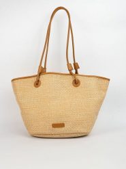 Victor & Hugo Paris Shopper bag "Solea" w kolorze beżowo-jasnobrązowym - 50 x 28 x 18 cm rozmiar: onesize. Brązowe shopper bag Victor & Hugo Paris, bez wzorów, z materiału, na ramię, bez dodatków. Za 369.99 zł.