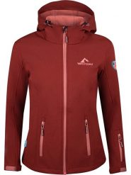 Westfjord Kurtka softshellowa "Eldfjall" w kolorze brązowoczerwono-szaroróżowym rozmiar: M. Brązowe kurtki sportowe damskie Westfjord, m, bez wzorów, z polaru, bez kaptura. Za 200.95 zł.