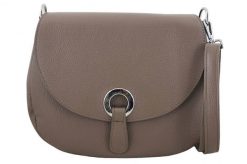 Listonoszka skórzana BARBERINI'S c. beżowa 641-9. Brązowe shopper bag Barberinis, z aplikacjami, ze skóry, przez ramię, duże, bez dodatków. Za 279.99 zł.