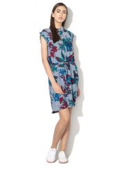 LEE FLORAL DRESS DAMSKA SUKIENKA BLUEPRINT L50DFLLH 112111303. Sukienki damskie Lee, bez wzorów, bez ramiączek. Za 119.99 zł.