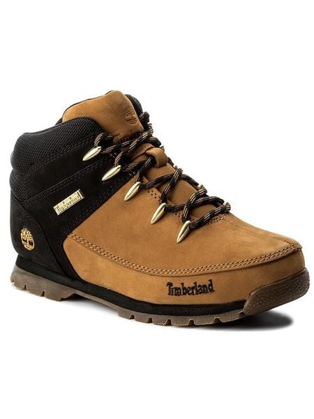 Timberland Trapery Euro Sprint A1NJU/TB0A1NJU2311 Żółty. Żółte buty zimowe chłopięce Timberland, z materiału, bez zapięcia. Za 279.00 zł.