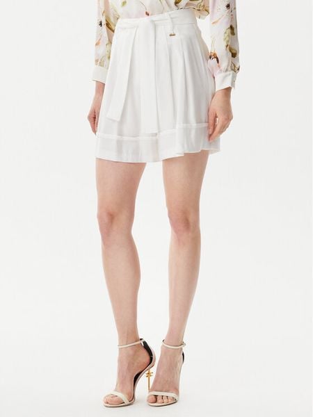 Artigli Szorty materiałowe ACSH001805 Biały Regular Fit. Białe szorty damskie Artigli, bez wzorów, z materiału. Za 379.99 zł.