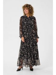 Cream Sukienka w kolorze czarno-jasnoróżowym rozmiar: 46. Czarne sukienki damskie Cream, bez wzorów, z tkaniny, bez ramiączek. Za 208.99 zł.