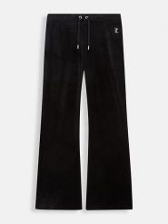 Juicy Couture Spodnie dresowe w kolorze czarnym rozmiar: M. Czarne spodnie dresowe damskie Juicy Couture, m, bez wzorów, z dresówki. Za 140.20 zł.