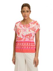 Betty Barclay Koszulka w kolorze jasnoróżowo-koralowym rozmiar: 42. Czerwone bluzki damskie Betty Barclay, bez wzorów, bez kołnierzyka, bez ramiączek. Za 82.99 zł.