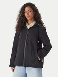 Hunter Kurtka przeciwdeszczowa Originals HARW0004261 Czarny Regular Fit. Czarne kurtki damskie Hunter, xs, bez wzorów, z syntetyku, bez kaptura. Za 599.99 zł.