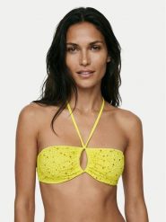 Guess Góra od bikini E6GJ35 MC040 Zielony. Zielone bikini Guess, z aplikacjami, z syntetyku. Za 369.99 zł.