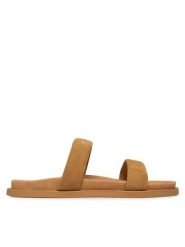 Inuikii Klapki Slaps 1004.003.0671 Beżowy ciemny. Brązowe klapki damskie Inuikii, bez wzorów, ze skóry, bez obcasa, bez zapięcia. Za 839.99 zł.