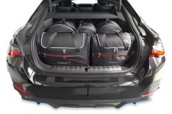 Torby Do Bagażnika Bmw I4 Gran Coupe 2021+ 5Szt Kjust. Czarne torby podróżne KJUST, bez wzorów, z kauczuku. Za 1,398.00 zł.