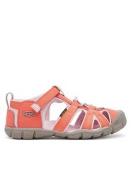 Keen Sandały Seacamp Ii Cnx Y 1030813 Pomarańczowy. Brązowe sandały dziewczęce Keen, z materiału, bez obcasa, bez zapięcia. Za 189.99 zł.