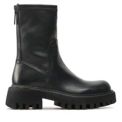 Botki Loriblu. Czarne botki damskie Loriblu, bez obcasa, na płaskiej podeszwie, bez zapięcia. Za 2,329.00 zł.