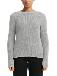 S.Oliver Sweter w kolorze szarym rozmiar: XS. Szare swetry klasyczne damskie S.Oliver, s, bez kołnierzyka. Za 109.95 zł.