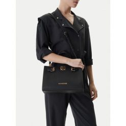 Torebka LOVE MOSCHINO. Brązowe torebki klasyczne damskie Love Moschino, bez dodatków. Za 879.99 zł.