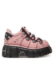 NEW ROCK Sneakersy M-120N-C78 Różowy. Czerwone obuwie sportowe damskie NEW ROCK, ze skóry, bez zapięcia. Za 1,329.00 zł.