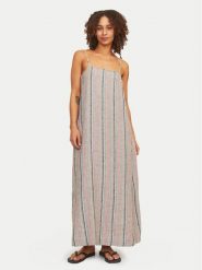JJXX Sukienka letnia Raya 12253411 Kolorowy Loose Fit. Sukienki damskie JJXX, bez wzorów, ze lnu, bez ramiączek. Za 159.99 zł.