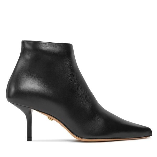 Botki Max Mara. Czarne botki damskie Max Mara, bez obcasa, na szpilce, bez zapięcia. Za 2,869.00 zł.