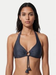 Seafolly Góra od bikini Belle 31554MF311 Granatowy. Niebieskie bikini Seafolly, bez wzorów, z syntetyku. Za 379.99 zł.
