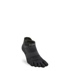 Skarpety biegowe Injinji Run Original Weight No-Show. Czarne skarpetki damskie Injinji, bez wzorów. Za 67.99 zł.