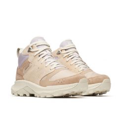 Buty turystyczne damskie Merrell Tempo Sol Mid Wp. Brązowe obuwie trekkingowe damskie Merrell, bez zapięcia. Za 389.99 zł.