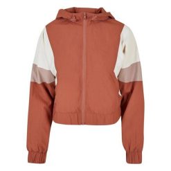 Krótka Kurtka Damska 3 Tone Crinkle. Białe kurtki damskie Urban Classics, xl, bez wzorów, bez kaptura. Za 270.99 zł.