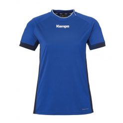 Damska koszulka Kempa Prime. Czerwone bluzki damskie Kempa, xl, bez wzorów, z materiału, bez kołnierzyka, bez ramiączek. W wyprzedaży za 157.00 zł.