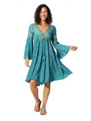 Ipanima Sukienka w kolorze niebieskim rozmiar: 34/36. Niebieskie sukienki damskie Ipanima, bez wzorów, bez ramiączek. Za 78.99 zł.