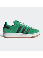 Adidas Skórzane sneakersy "Campus 00s" w kolorze ciemnozielonym rozmiar: 37. Zielone obuwie sportowe damskie Adidas, bez zapięcia. Za 375.08 zł.