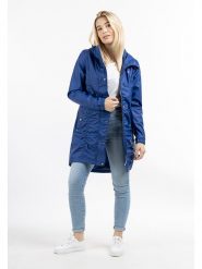 Schmuddelwedda Parka przeciwdeszczowa w kolorze niebieskim rozmiar: XL. Niebieskie parki damskie Schmuddelwedda, xl, bez kaptura. Za 206.42 zł.