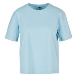 Damska Koszulka Na Co Dzień. Zielone bluzki damskie BUILD YOUR BRAND, xl, bez wzorów, bez kołnierzyka, bez ramiączek. Za 62.99 zł.