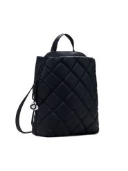 Desigual Plecak 25SAKP54 Czarny. Czarne plecaki Desigual, bez wzorów, ze skóry. Za 259.99 zł.