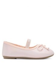 Nelli Blu Baleriny CSS20395-03 Różowy. Czerwone baleriny dziewczęce Nelli Blu, bez wzorów, z syntetyku, bez obcasa, bez zapięcia. Za 69.99 zł.