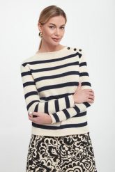 Sweter damski Vibo WEEKEND MAX MARA. Swetry klasyczne damskie Weekend Max Mara, s, bez kołnierzyka. W wyprzedaży za 879.20 zł.