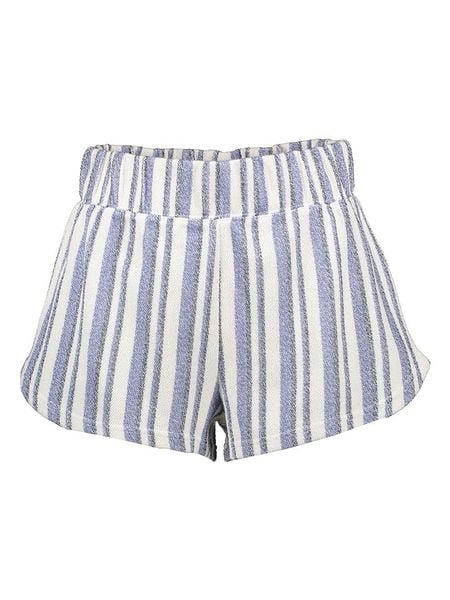 Roxy Szorty w kolorze biało-błękitnym rozmiar: S. Białe szorty damskie Roxy, bez wzorów. Za 74.28 zł.