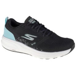 Buty do biegania damskie, Skechers Go Run Ride 8 Hyper. Czarne obuwie sportowe damskie Skechers, bez zapięcia, do biegania, Skechers Sport. Za 259.99 zł.