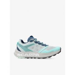 Buty trailowe damskie Scarpa Spin Planet. Białe obuwie sportowe damskie Scarpa, bez zapięcia, do biegania. Za 465.99 zł.